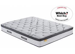 4ft6 Double Heaven Pocket 1000 & Cooling Gel Pillow Topped Mattress 1